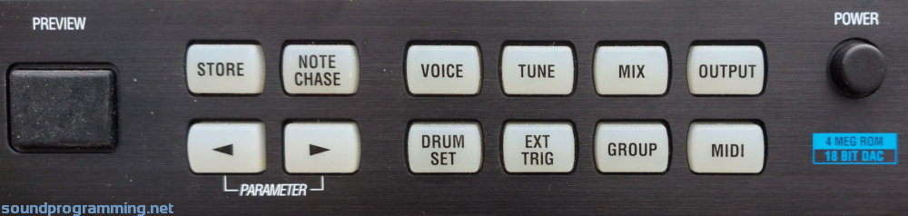 Alesis DM5 Front Panel Buttons Alesis DM5 Front Panel Buttons