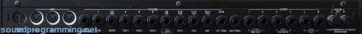Alesis DM Pro Back Alesis DM Pro Back
