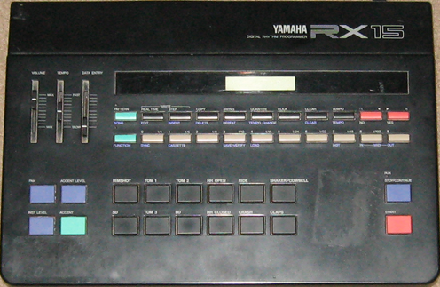 yamaha drum machine face