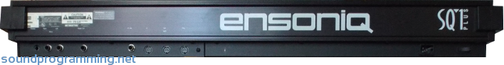Ensoniq SQ-1 Plus Back Ensoniq SQ-1 Plus Back