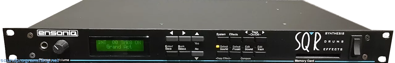 Ensoniq SQ-R Front View Ensoniq SQ-R Front View