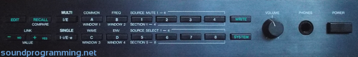 Kawai K1r Panel - Right Side Kawai K1r Panel - Right Side