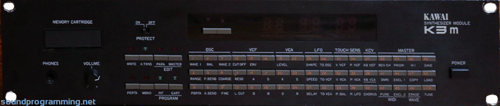 Kawai K3m Front View Kawai K3m Front View