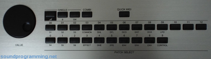 Kawai K5000W Panel - Right Side Kawai K5000W Panel - Right Side