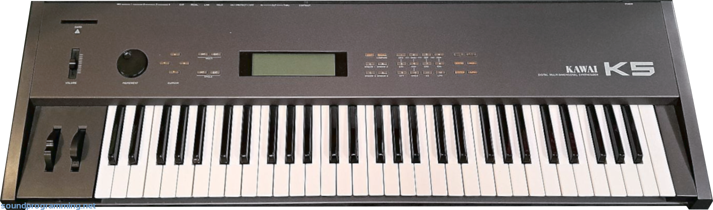 Kawai K5 Top View Kawai K5 Top View