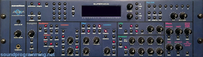 Novation Supernova Novation Supernova