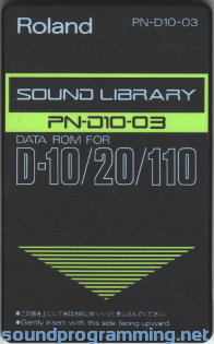 Roland PN-D10-03 Natural Variation Roland PN-D10-03 Natural Variation
