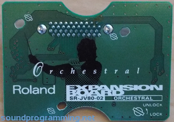 Roland SR-JV80-02 Orchestral Roland SR-JV80-02 Orchestral
