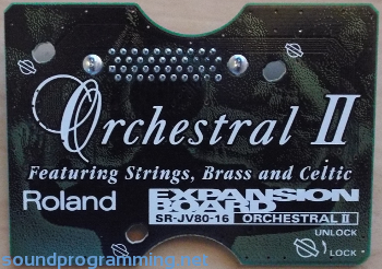Roland SR-JV80-16 Orchestral II Roland SR-JV80-16 Orchestral II