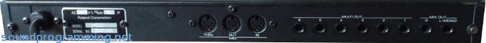 Roland U-110 Back Roland U-110 Back