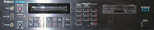 Roland S-550 Front Roland S-550 Front