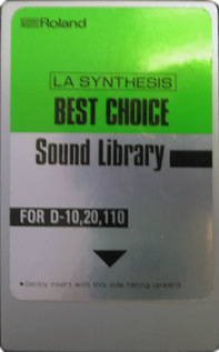 Roland LA Synthesis Best Choice Expansion Card Roland LA Synthesis Best Choice Expansion Card