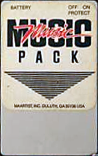 Music Pack Expansion Card Music Pack Expansion Card