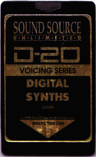 Sound Source Unlimited Digital Synths Expansion Card Sound Source Unlimited Digital Synths Expansion Card