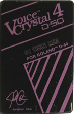 Roland D-50 Voice Crystal 4 Roland D-50 Voice Crystal 4