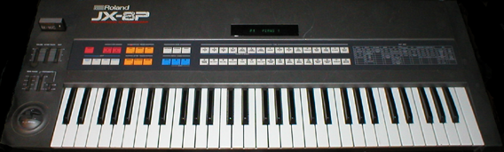 Roland JX-8P Front Roland JX-8P Front