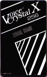 Voice Crystal X RAM Card Voice Crystal X RAM Card