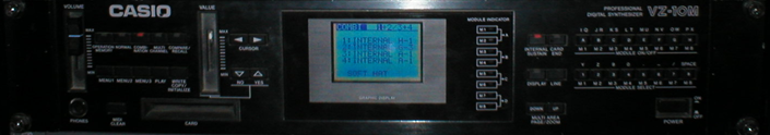 Casio VZ-10M Front Casio VZ-10M Front