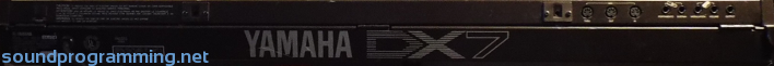 Yamaha DX7 Back Yamaha DX7 Back