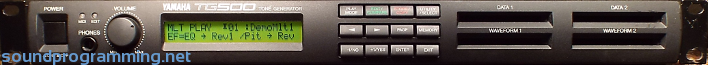 Yamaha TG500 Yamaha TG500